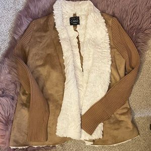 Faux Suede Outerwear